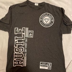 Gray Hustle Tee